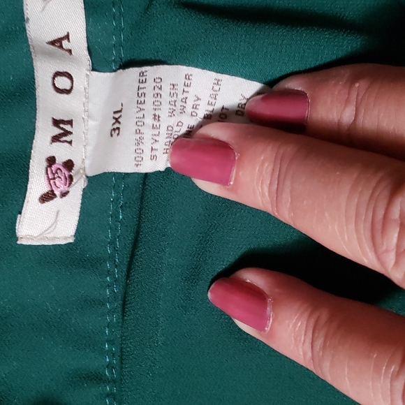 Green MOA shirt size 3X - Picture 3 of 5
